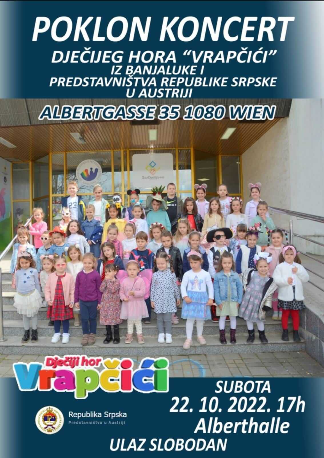 Kinderchorkonzert „Vrapčići“