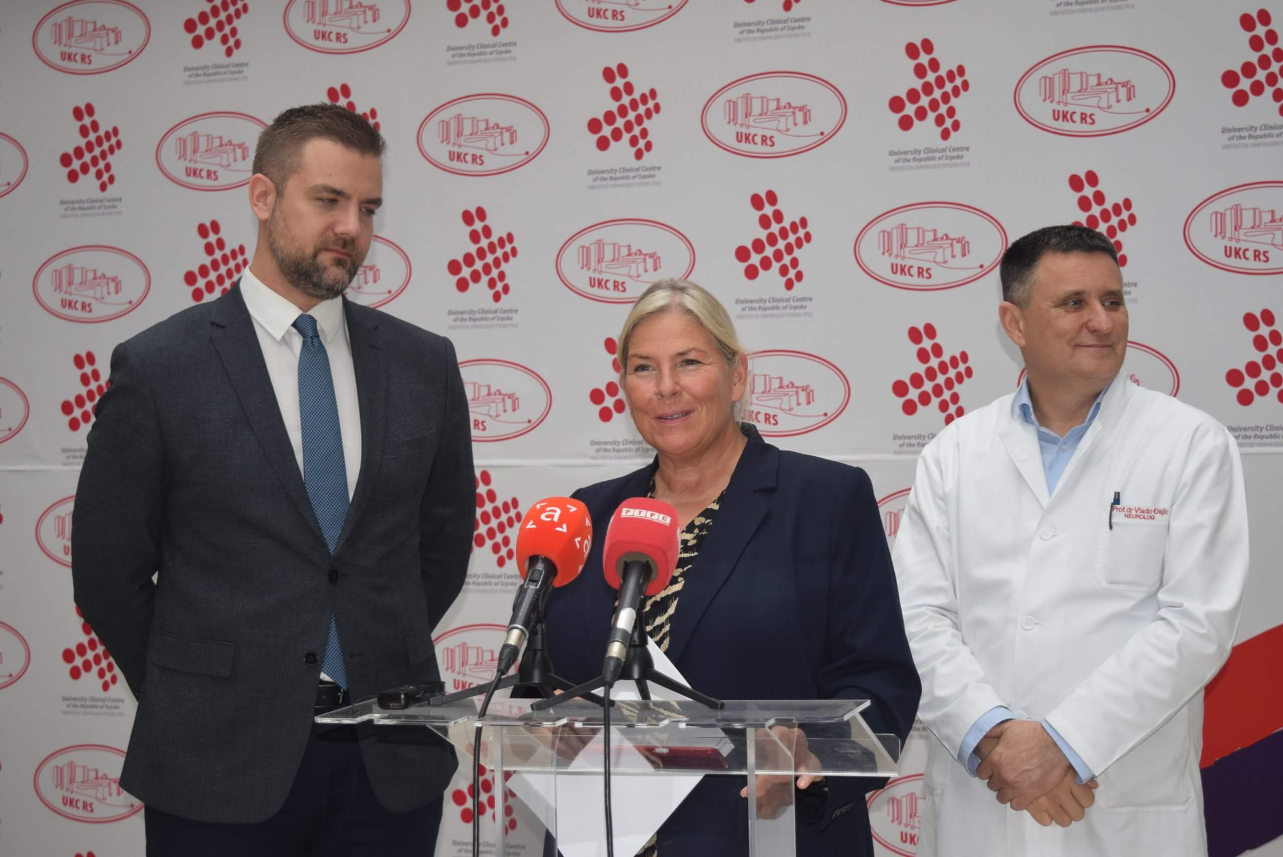 Dr. Andrea Kdolski besuchte Gesundheitsinstitutionen in der Republika Srpska